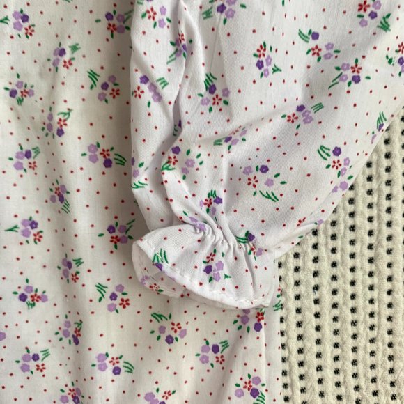 Vintage Vibes Floral Prairie Blouse | 24m - Picture 4 of 5